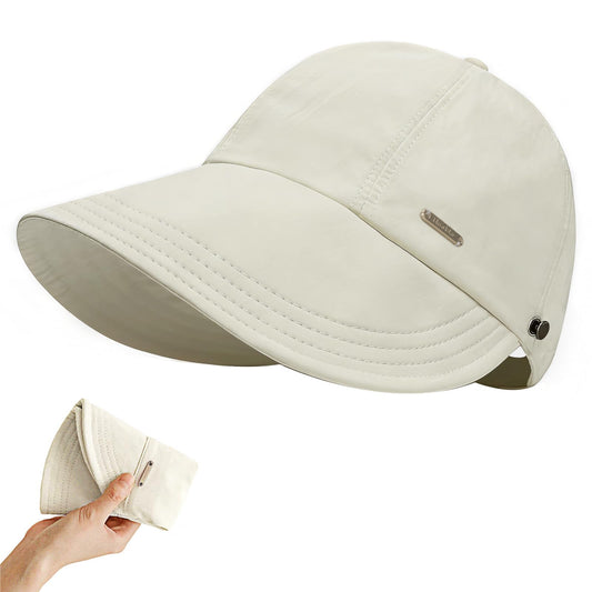 UPF 50+ Women's Wide Brim Sun Hat – UV Protection Packable Hiking & Fishing Hat