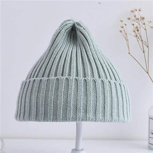 Baby Ribbed Knitted Beanie Hat for Boys & Girls, 6 Months–4 Years