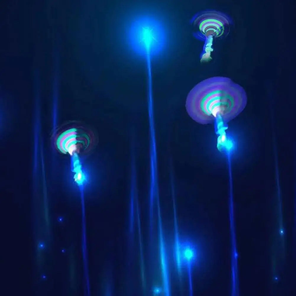 5-Piece LED Flying Copter Toy Set – Light-Up Outdoor Toys for Kids