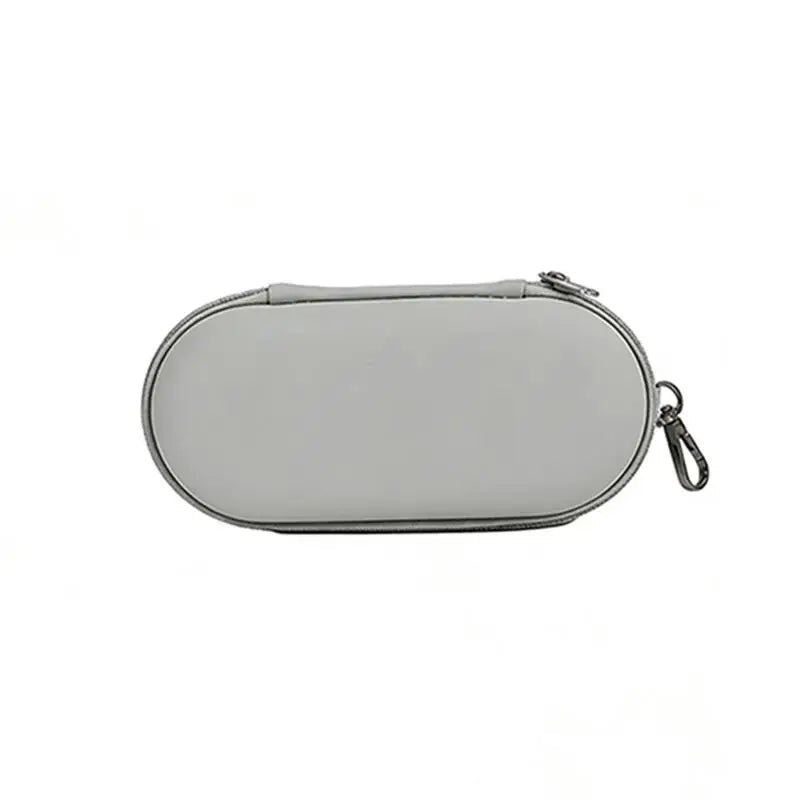 Double Eyeglasses Case – Hard Shell Dual Glasses Storage Case with Zipper and Clip for Eyeglasses & Sunglasses