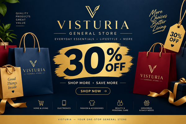 30% GENERAL STORE VISTURIA