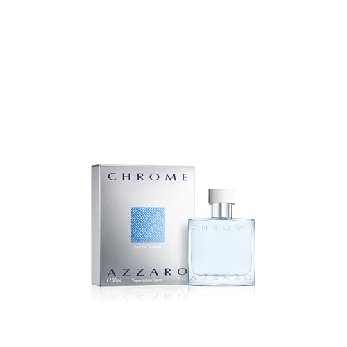 Azzaro Chrome Eau de Toilette for Men – Fresh Citrus Aquatic Woody Cologne