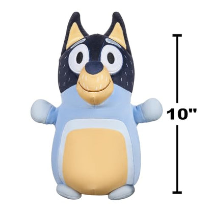 Squishmallows Original Bluey 10-Inch HugMees - Medium-Sized Ultrasoft Official Jazwares Plush