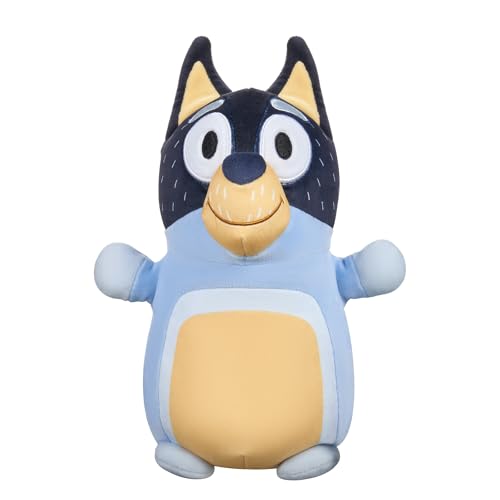 Squishmallows Original Bluey 10-Inch HugMees - Medium-Sized Ultrasoft Official Jazwares Plush