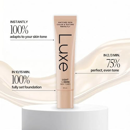 Luxe Color-Adapting Foundation – Lightweight Natural Finish for Women