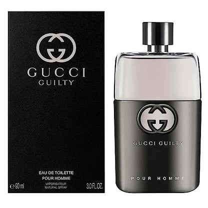 Gucci Guilty by Gucci for Men Eau de Toilette Spray, 3 Fl Oz (Pack of 1)