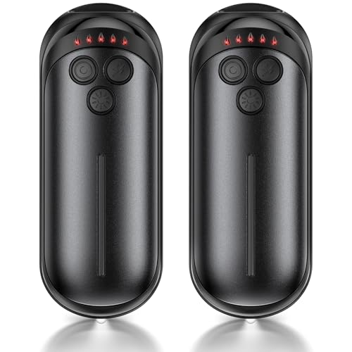 DeeKom Rechargeable Hand Warmers 2 Pack,15H*2 Long Safe Heat