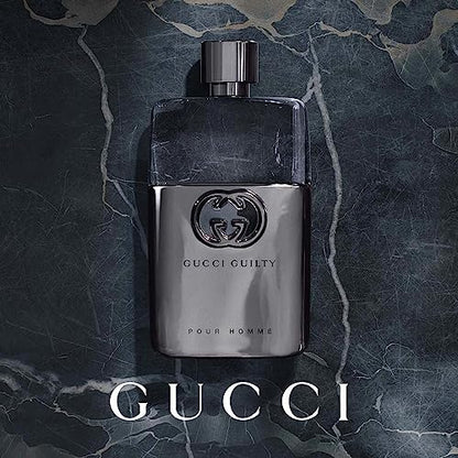 Gucci Guilty by Gucci for Men Eau de Toilette Spray, 3 Fl Oz (Pack of 1)