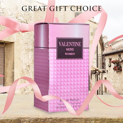 URBAN COLLECTION Valentine for Women, Amber Floral Eau de Parfum, 3.4 fl oz