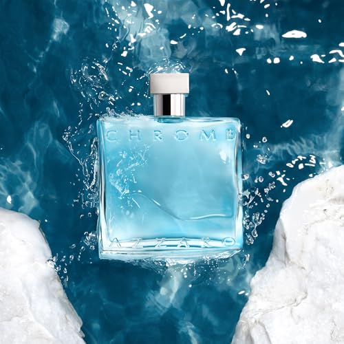Azzaro Chrome Eau de Toilette for Men – Fresh Citrus Aquatic Woody Cologne