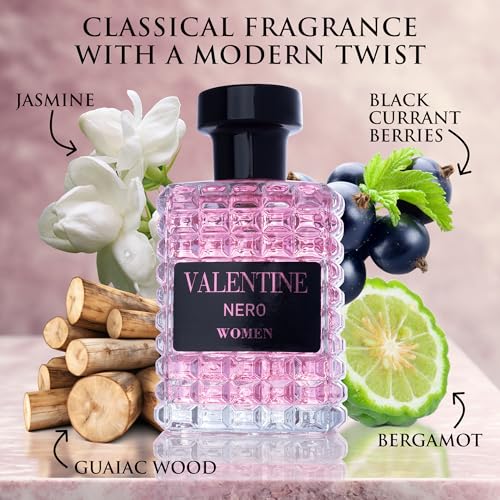 URBAN COLLECTION Valentine for Women, Amber Floral Eau de Parfum, 3.4 fl oz