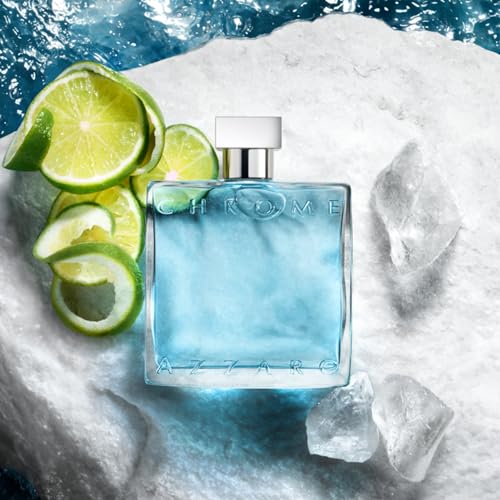 Azzaro Chrome Eau de Toilette for Men – Fresh Citrus Aquatic Woody Cologne