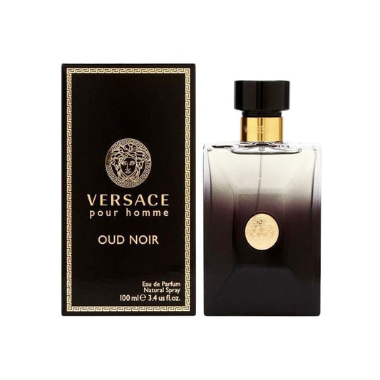 Versace Pour Homme Oud Noir By 3.4 oz Eau De Parfum Spray for Men