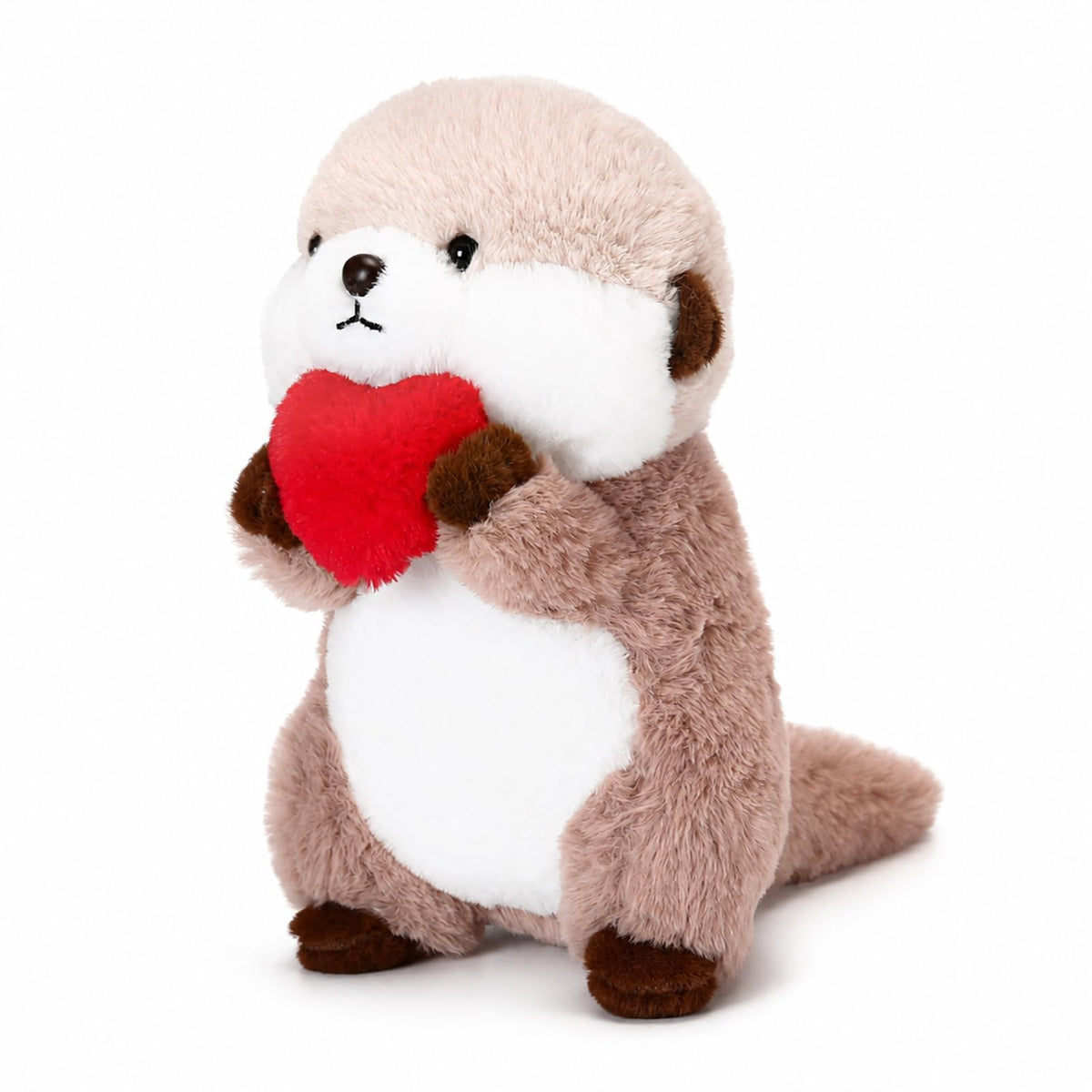Riuhot Otter Plush Cute Otter Stuffed Animals Soft Otter Plushie Toy Stuffed Otter Gift for Kids Children
