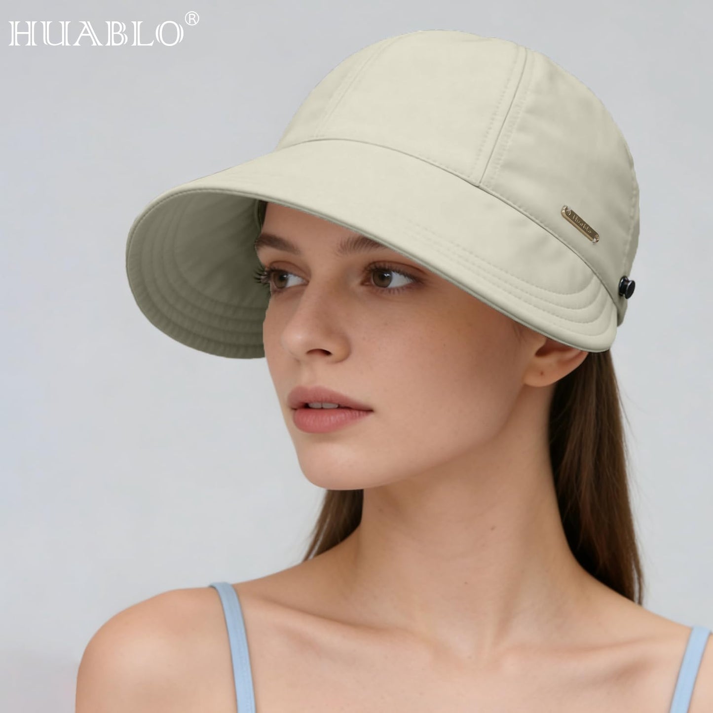 UPF 50+ Women's Wide Brim Sun Hat – UV Protection Packable Hiking & Fishing Hat