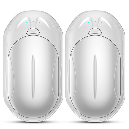 AI Hand Warmers Rechargeable 2 Pack, AI Smart Chips Electric Hand Warmers, 20Hrs Long Safe Heat, Portable Pocket Heater, Gifts for Christmas, Outdoor, Hunting, Golf, Camping Accessories
