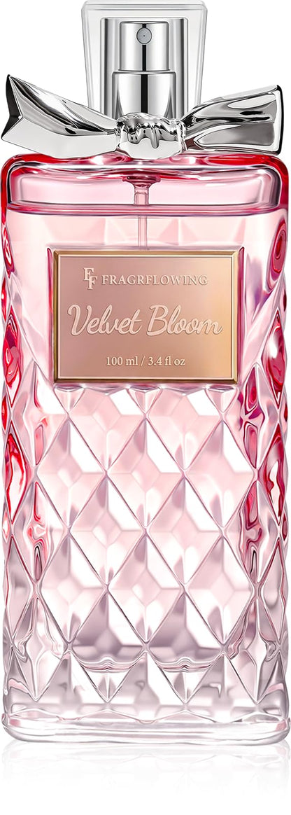 FF FRAGRFLOWING Perfume for Women, Alcohol-Free Floral Fragrance, 100 ml