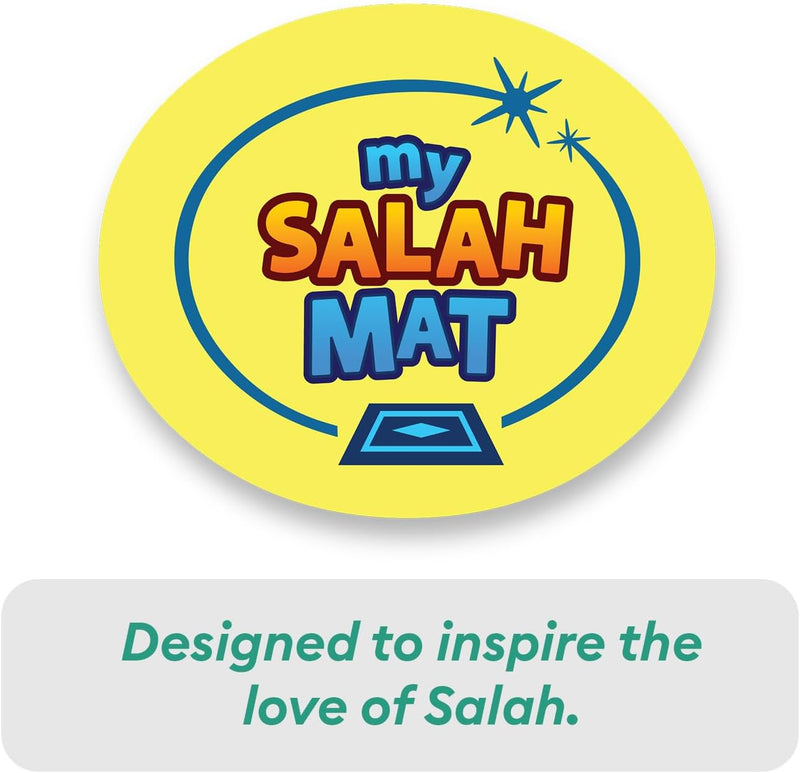 Smart Interactive Prayer Mat for Kids | Islamic Salah Learning Mat with Surah, Wudu & Dua Lessons, 25 Touch Keys, 10 Languages, Padded Mat Ages 3+