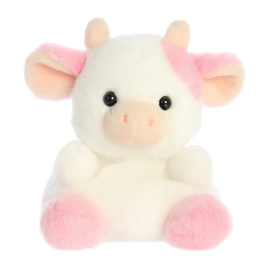 Aurora Palm Pals 6" Belle Strawberry Cow Adorable Plush
