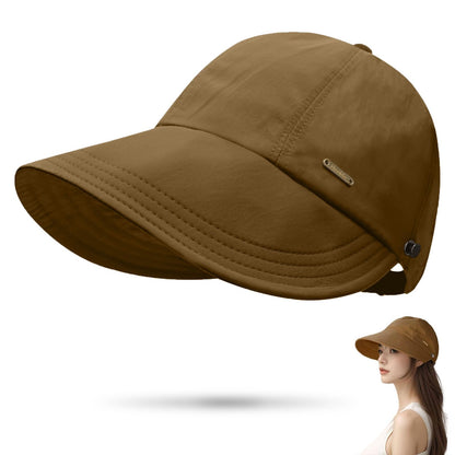 UPF 50+ Women's Wide Brim Sun Hat – UV Protection Packable Hiking & Fishing Hat