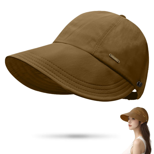 UPF 50+ Women's Wide Brim Sun Hat – UV Protection Packable Hiking & Fishing Hat