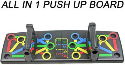14-in-1 Foldable Push Up Board – Portable Home Workout Fitness Equipment for Chest, Arms & Core Strength Training Free shipping
