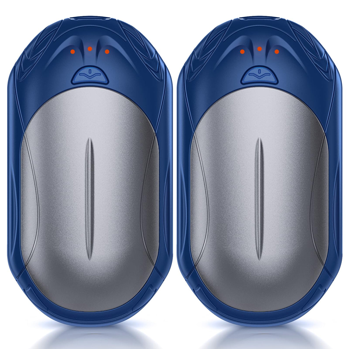 AI Hand Warmers Rechargeable 2 Pack, AI Smart Chips Electric Hand Warmers, 20Hrs Long Safe Heat, Portable Pocket Heater, Gifts for Christmas, Outdoor, Hunting, Golf, Camping Accessories