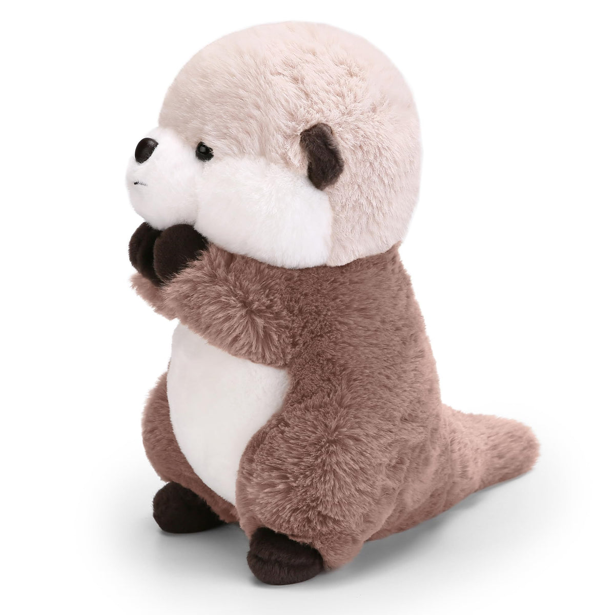 Riuhot Otter Plush Cute Otter Stuffed Animals Soft Otter Plushie Toy Stuffed Otter Gift for Kids Children