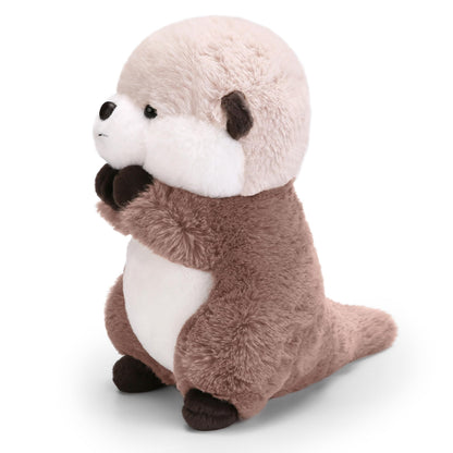 Riuhot Otter Plush Cute Otter Stuffed Animals Soft Otter Plushie Toy Stuffed Otter Gift for Kids Children