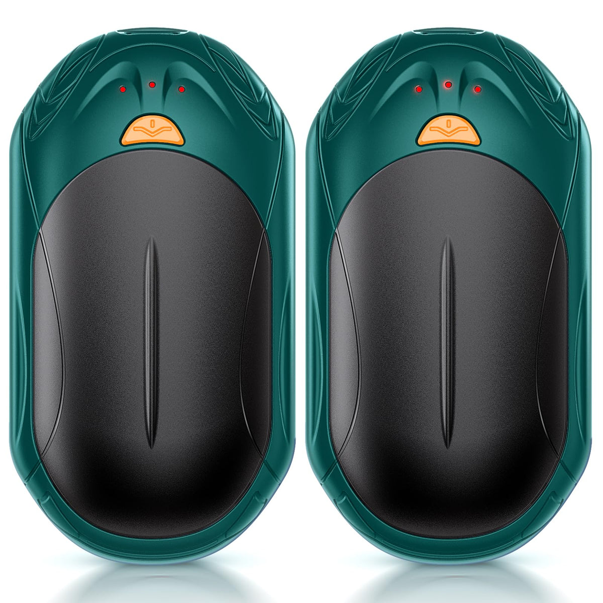 AI Hand Warmers Rechargeable 2 Pack, AI Smart Chips Electric Hand Warmers, 20Hrs Long Safe Heat, Portable Pocket Heater, Gifts for Christmas, Outdoor, Hunting, Golf, Camping Accessories