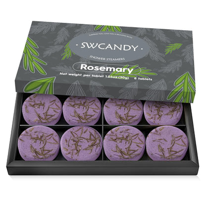 SWCANDY Shower Steamers Aromatherapy 8 Pcs Shower Home Spa