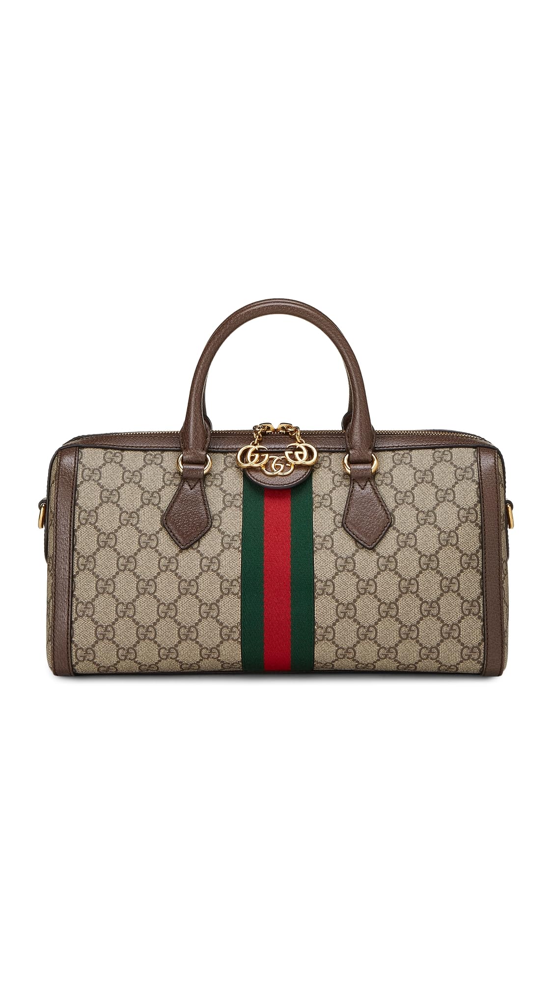 Pre-Loved Gucci Ophidia Top Handle Handbag for Women – Coated Canvas Designer Bag