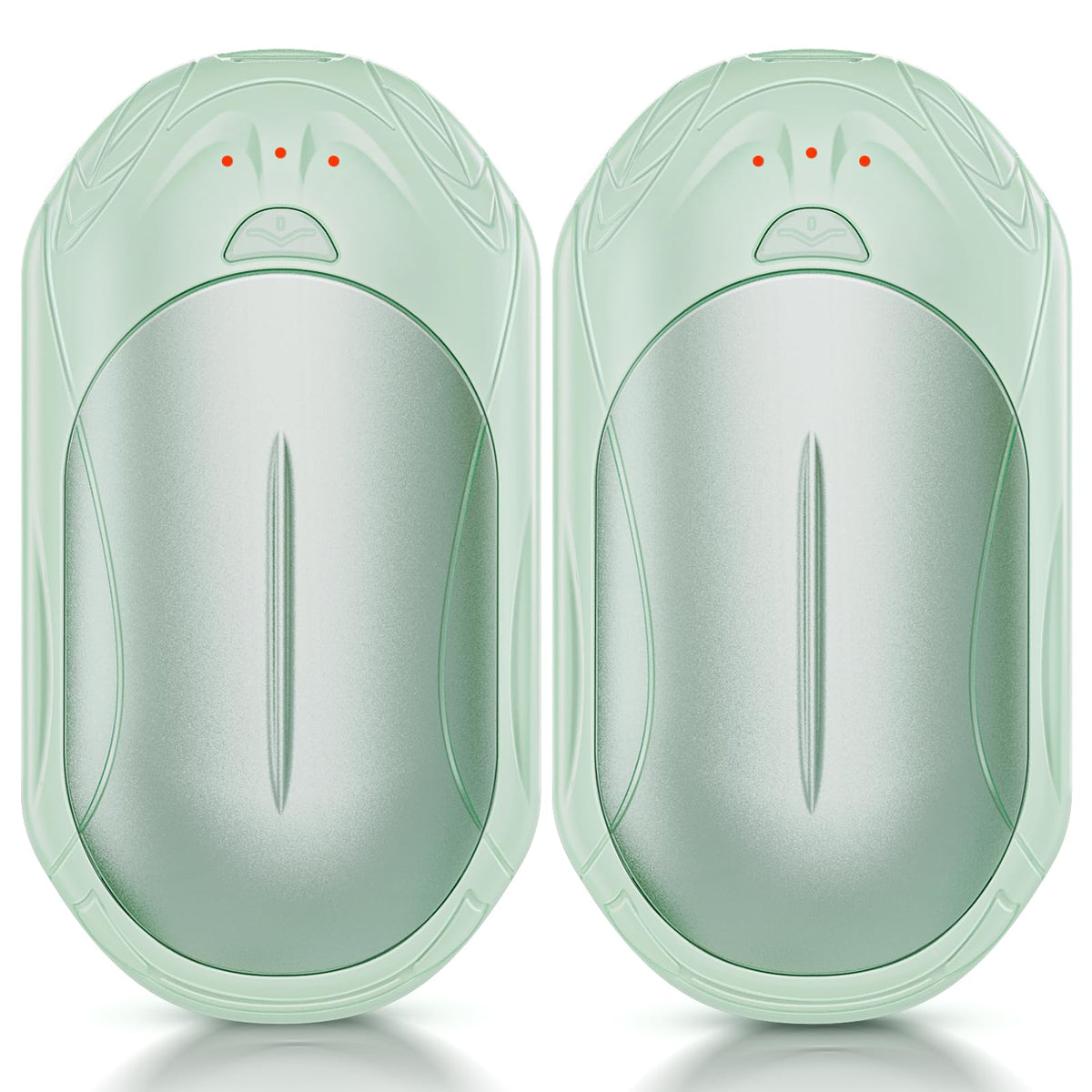 AI Hand Warmers Rechargeable 2 Pack, AI Smart Chips Electric Hand Warmers, 20Hrs Long Safe Heat, Portable Pocket Heater, Gifts for Christmas, Outdoor, Hunting, Golf, Camping Accessories
