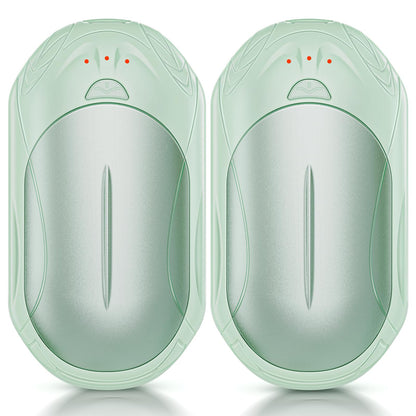 AI Hand Warmers Rechargeable 2 Pack, AI Smart Chips Electric Hand Warmers, 20Hrs Long Safe Heat, Portable Pocket Heater, Gifts for Christmas, Outdoor, Hunting, Golf, Camping Accessories