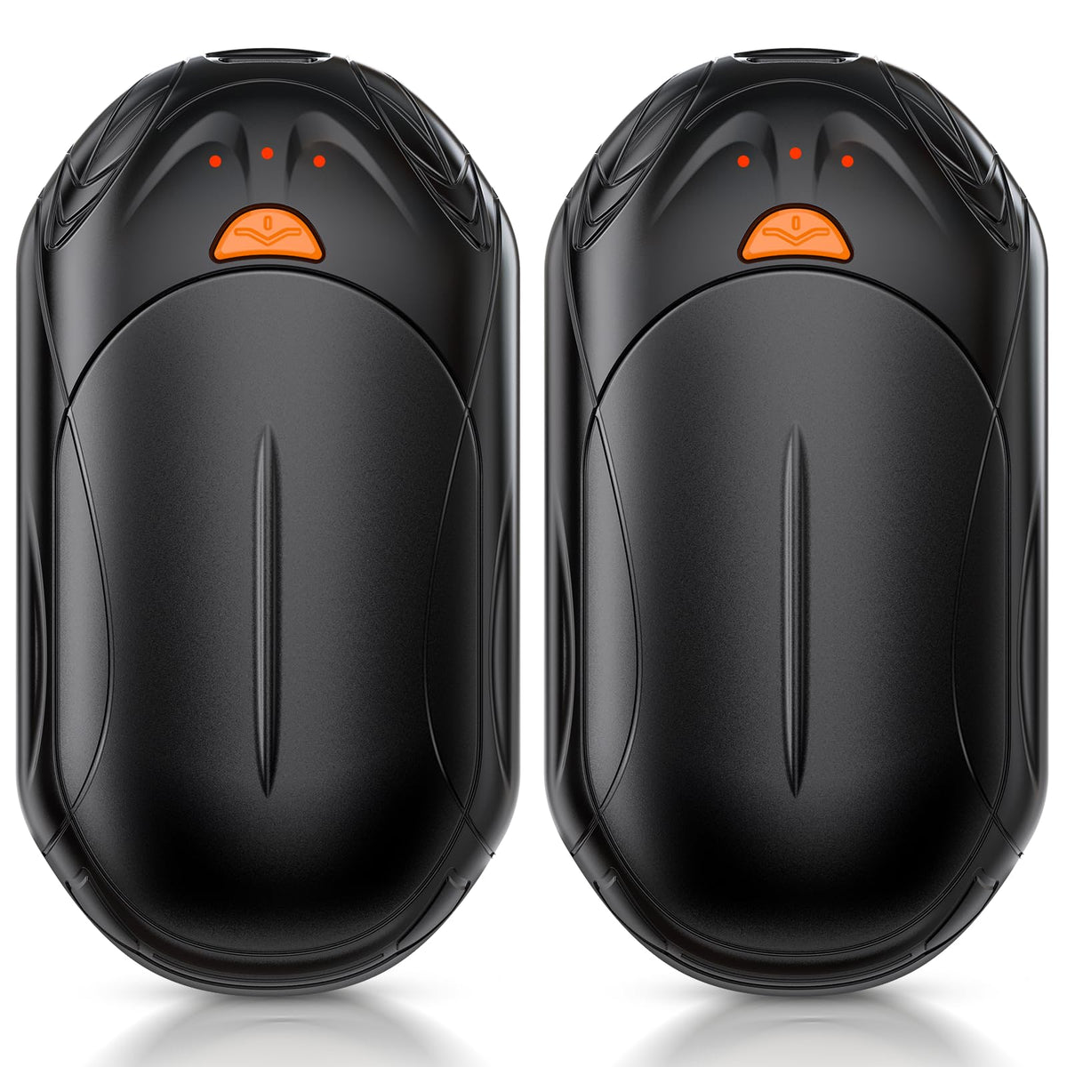 AI Hand Warmers Rechargeable 2 Pack, AI Smart Chips Electric Hand Warmers, 20Hrs Long Safe Heat, Portable Pocket Heater, Gifts for Christmas, Outdoor, Hunting, Golf, Camping Accessories
