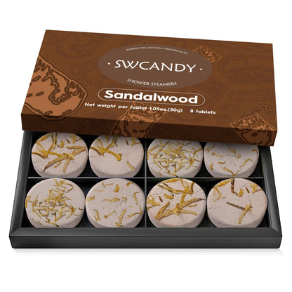 SWCANDY Shower Steamers Aromatherapy 8 Pcs Shower Home Spa
