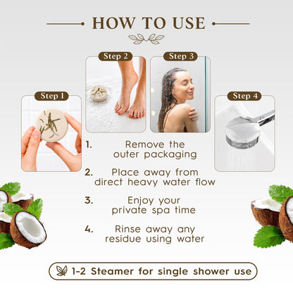 SWCANDY Shower Steamers Aromatherapy 8 Pcs Shower Home Spa