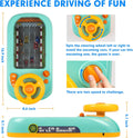 Musical Steering Wheel Toy for Kids | Interactive Driving Racing Game with Sound, Pretend Play Educational Toy for Boys & Girls Ages 3+
