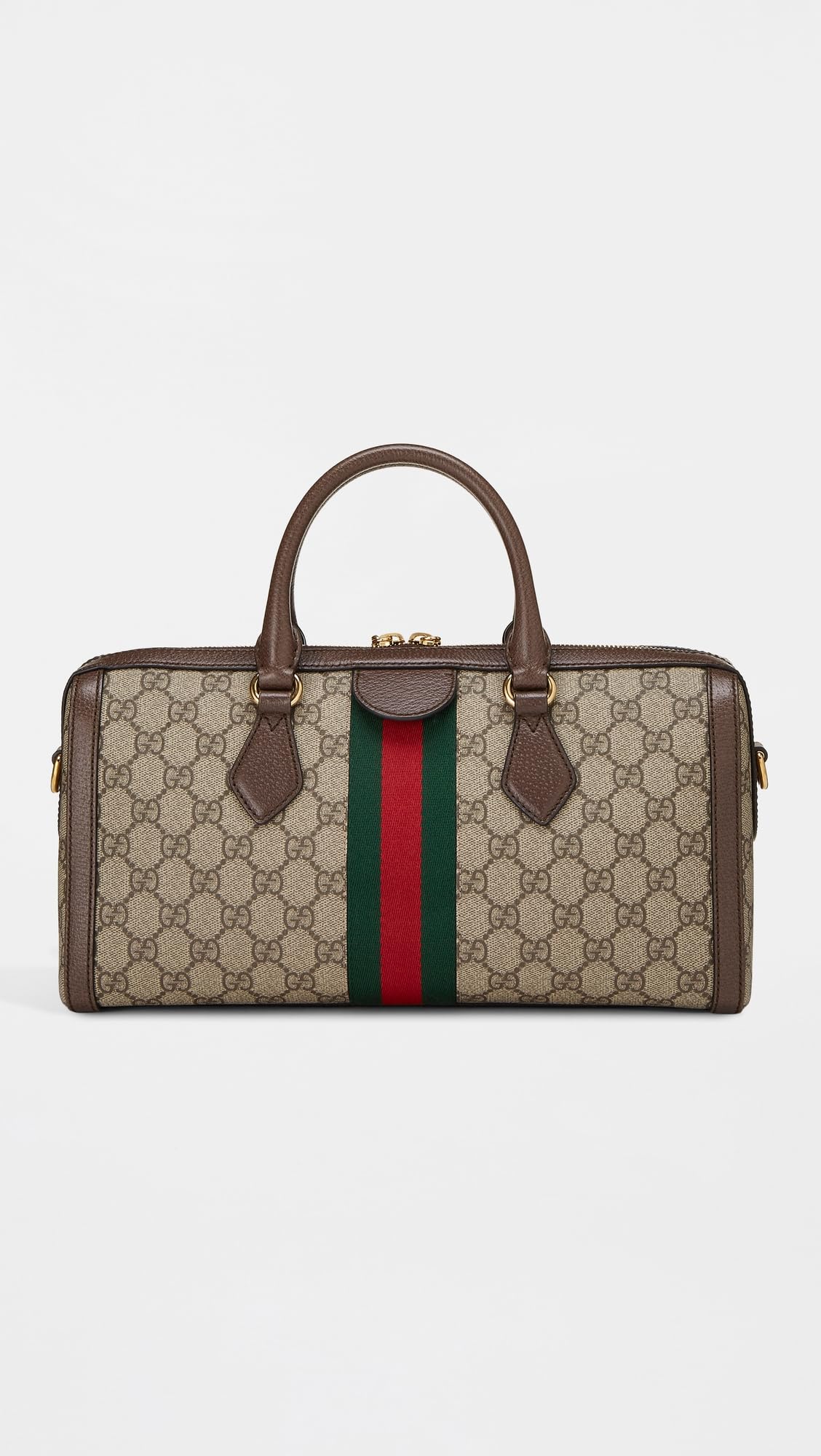 Pre-Loved Gucci Ophidia Top Handle Handbag for Women – Coated Canvas Designer Bag