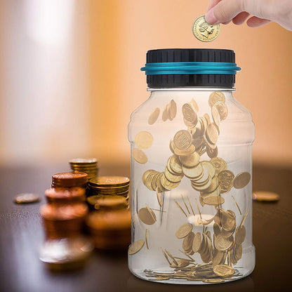 Digital Coin Counting Money Bank Jar with LCD Display – Automatic UK Coin Counter Piggy Bank Saving Pot for Kids & Adults Free Shipping all over UK