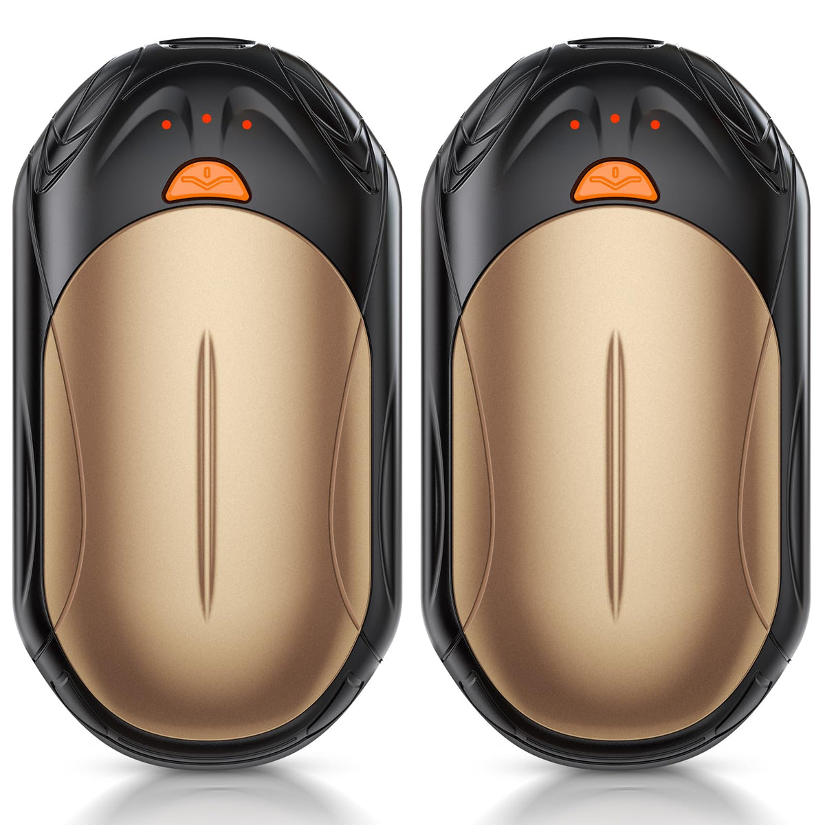 AI Hand Warmers Rechargeable 2 Pack, AI Smart Chips Electric Hand Warmers, 20Hrs Long Safe Heat, Portable Pocket Heater, Gifts for Christmas, Outdoor, Hunting, Golf, Camping Accessories
