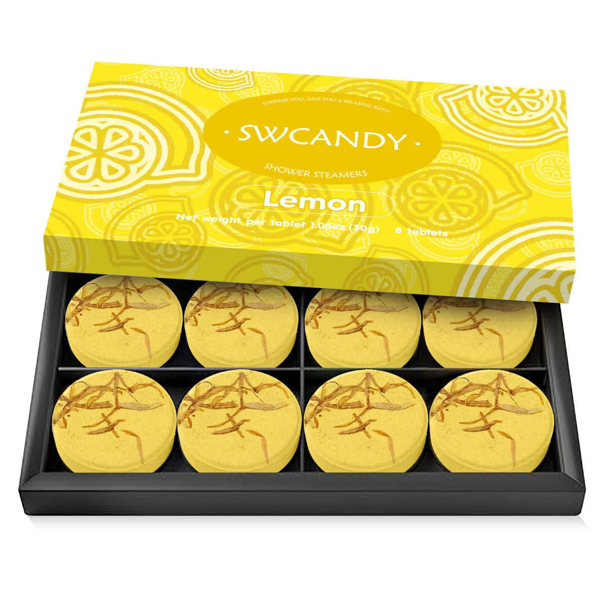 SWCANDY Shower Steamers Aromatherapy 8 Pcs Shower Home Spa