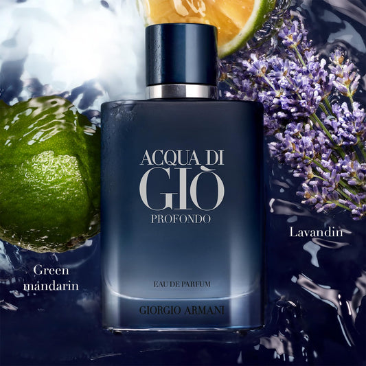Armani Beauty Acqua di Giò Profondo Eau de Parfum - Aquatic Mens Cologne