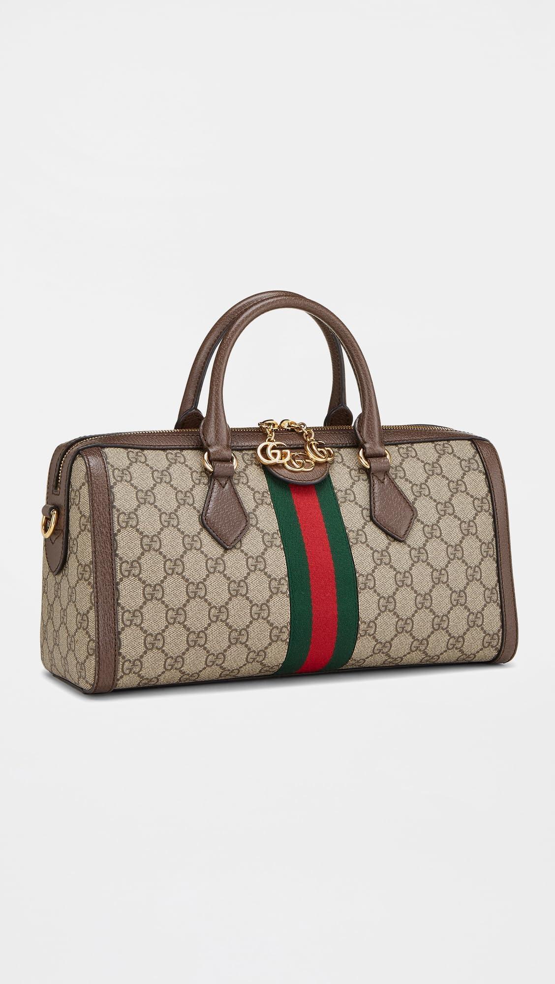 Pre-Loved Gucci Ophidia Top Handle Handbag for Women – Coated Canvas Designer Bag