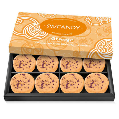 SWCANDY Shower Steamers Aromatherapy 8 Pcs Shower Home Spa