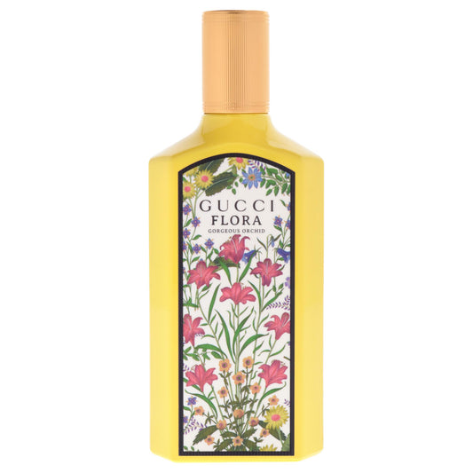 Gucci Flora Gorgeous Orchid Eau de Parfum for Women, 3.3 oz Refillable Spray
