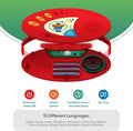 Smart Interactive Prayer Mat for Kids | Islamic Salah Learning Mat with Surah, Wudu & Dua Lessons, 25 Touch Keys, 10 Languages, Padded Mat Ages 3+