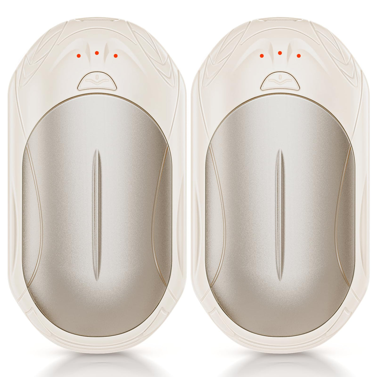 AI Hand Warmers Rechargeable 2 Pack, AI Smart Chips Electric Hand Warmers, 20Hrs Long Safe Heat, Portable Pocket Heater, Gifts for Christmas, Outdoor, Hunting, Golf, Camping Accessories