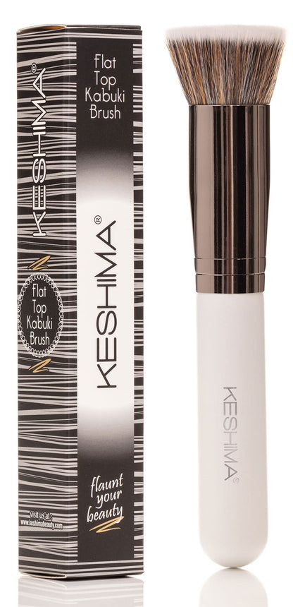 Kabuki Foundation Brush By Keshima - Premium Makeup Brush