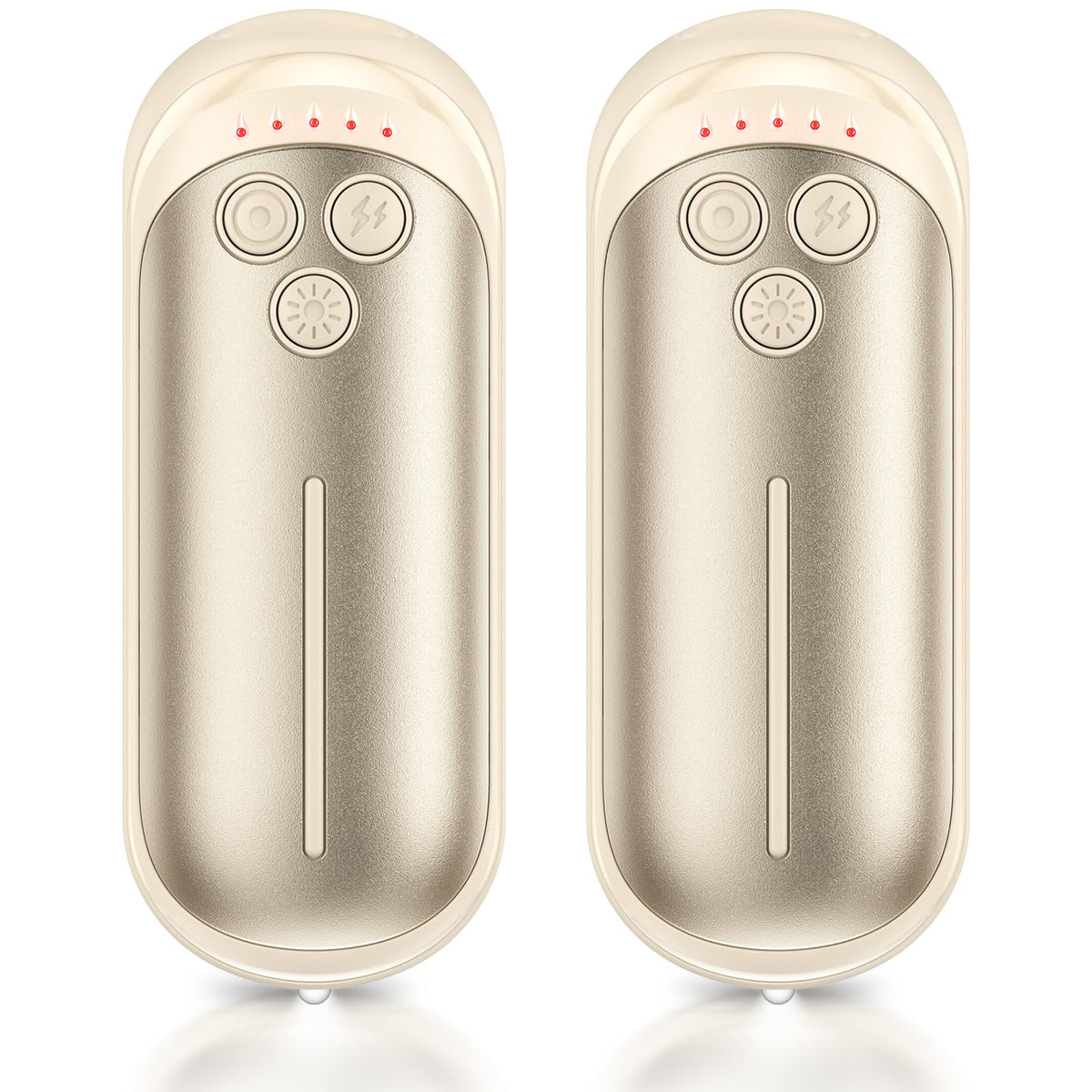 DeeKom Rechargeable Hand Warmers 2 Pack,15H*2 Long Safe Heat